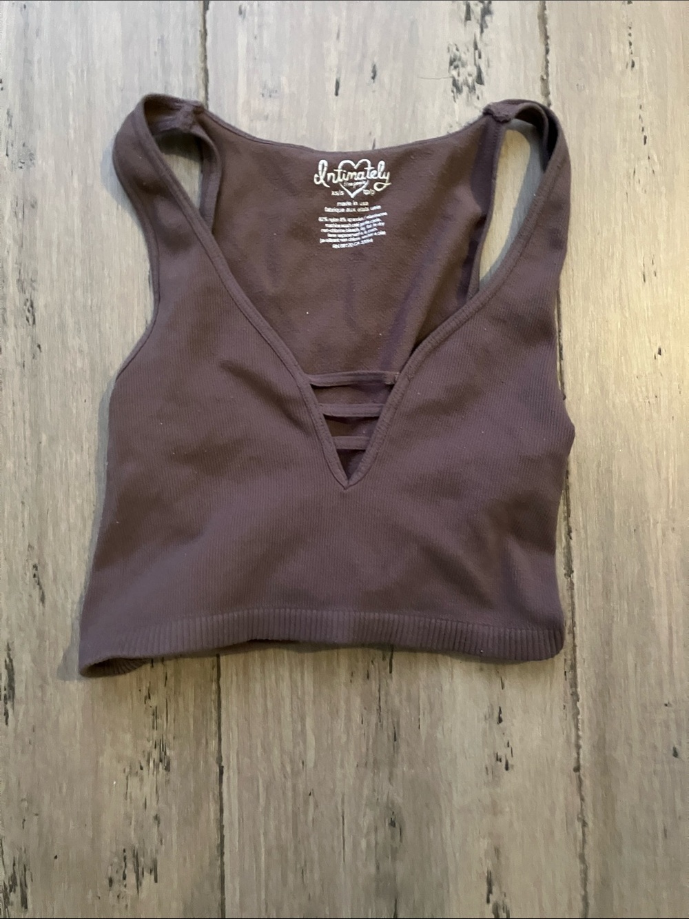 Intimately Free People seamless Cutout tank top XS/S